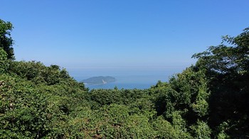 この先に神宿る島沖ノ島がある。みえないけど.jpg